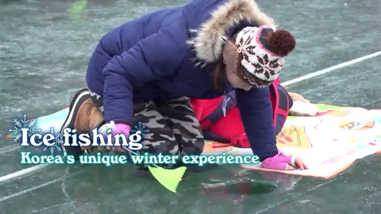 [Short-form] Ice fishing: Korea’s unique winter experience