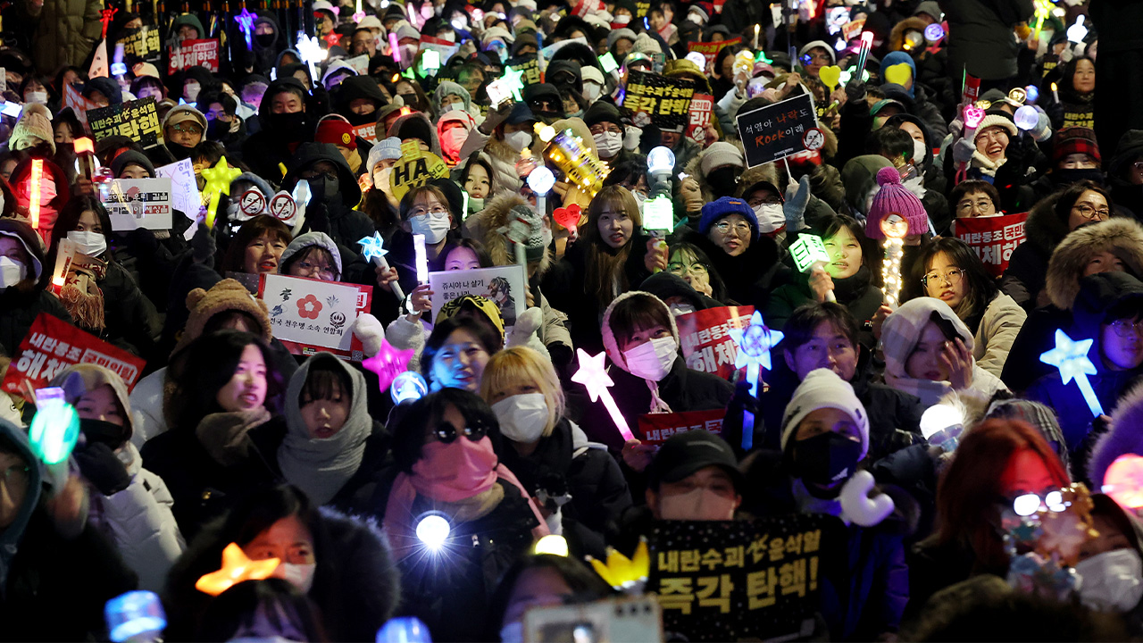 From light sticks to K-pop: How does S. Korea’s recent protests signify solidarity?