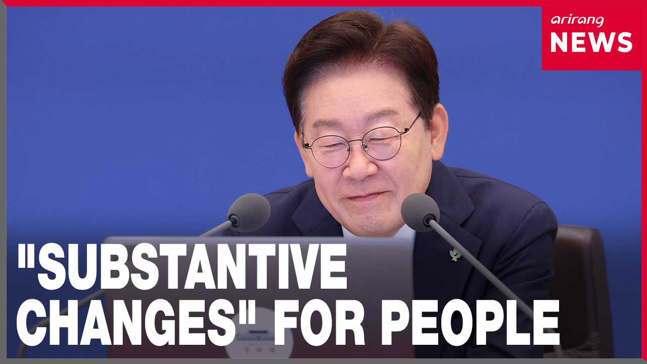 President Lee Vows Substantive Changes For The People Ahead Of 1st Year Anniversary
