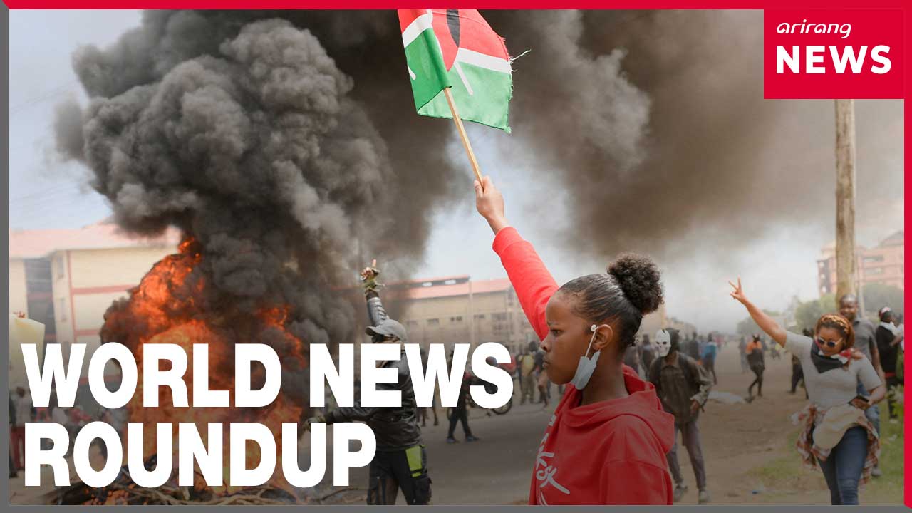 Hundreds of Local Residents in Kenya Protest Against the Establishment of a US Ebola Facility